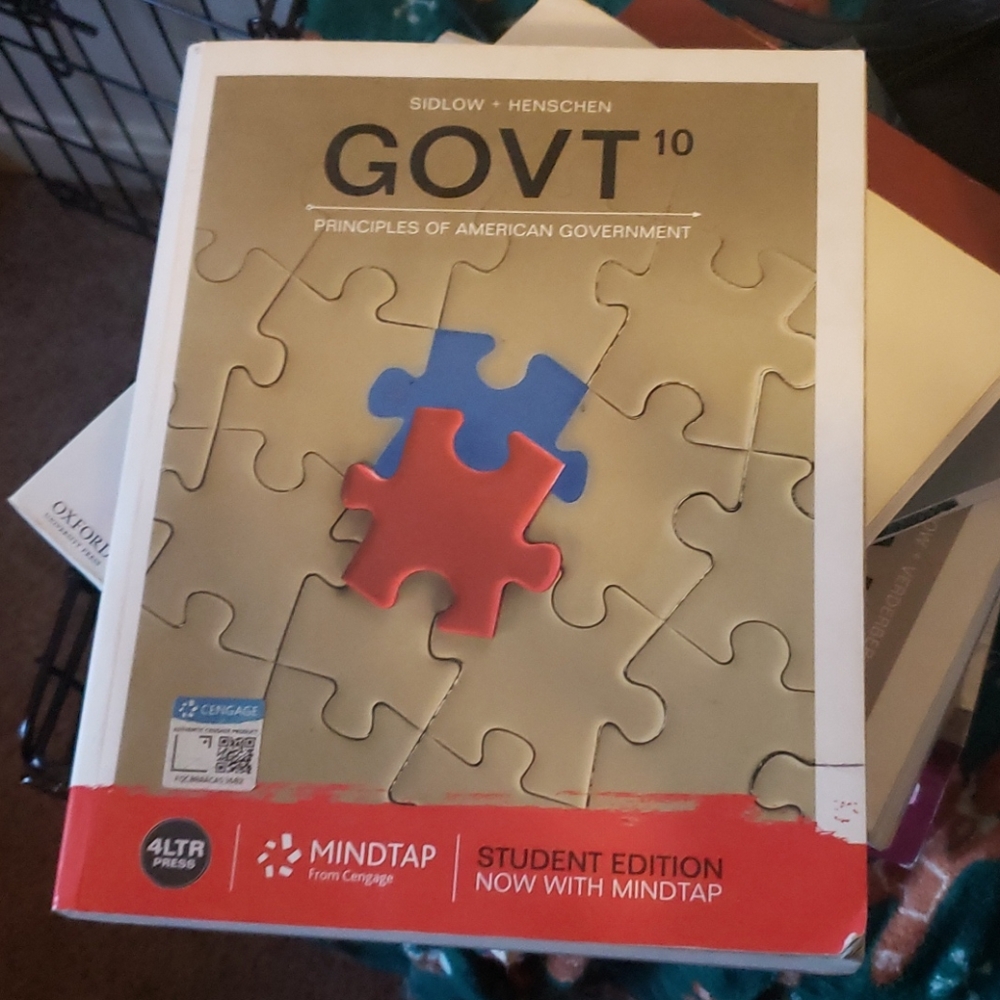 Principles of American government 10th edition